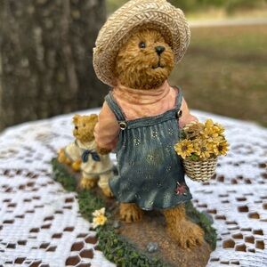 Boyds Bears & Friends Momma McWaddles & Skippy...All In A Row